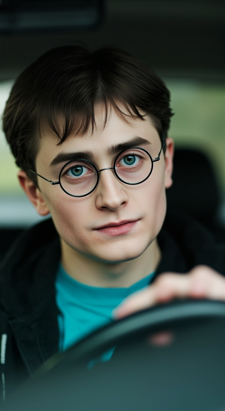 ai character: Harry Potter  background