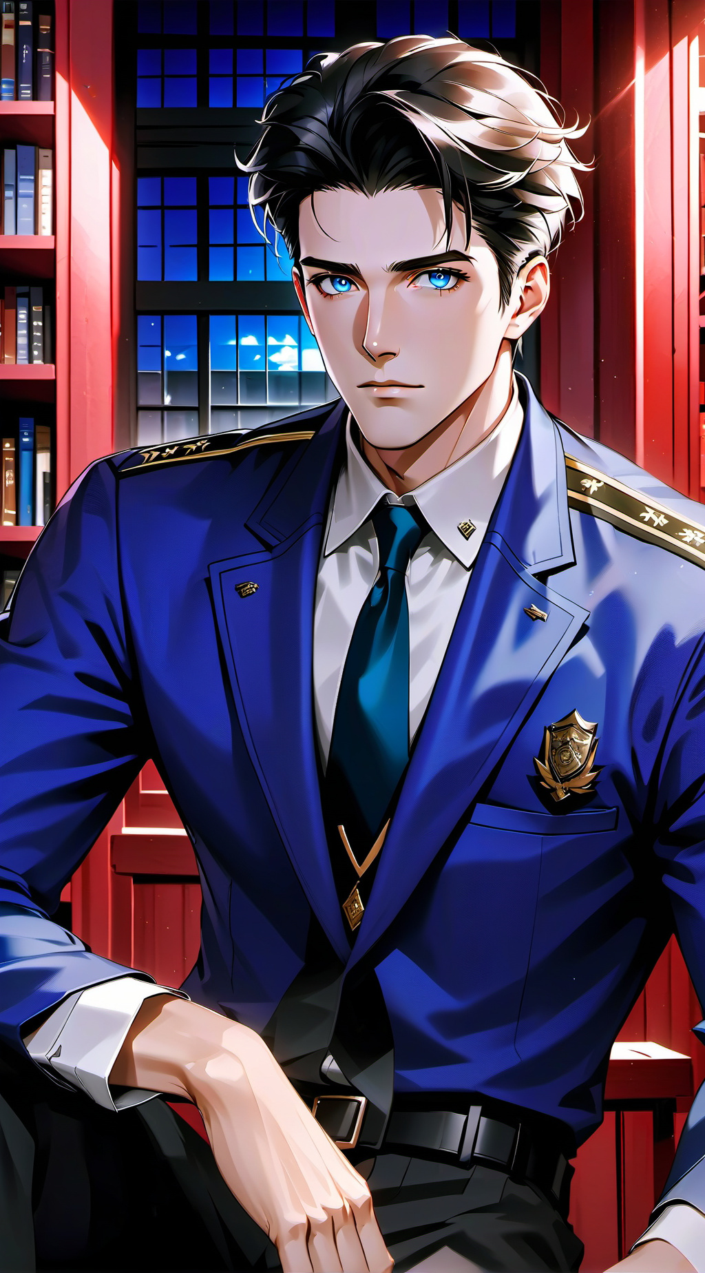 ai character: Lee background