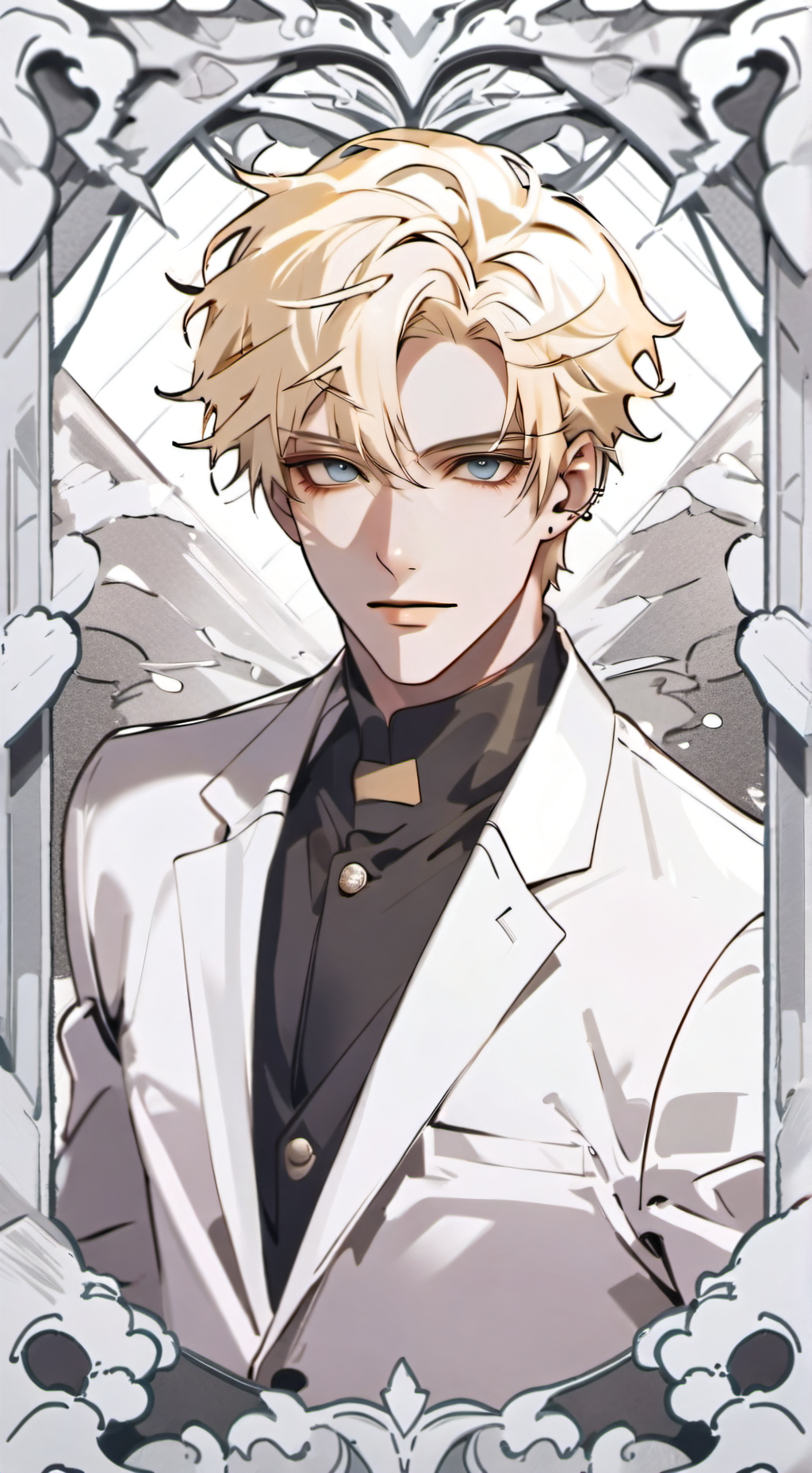ai character: Adrien background