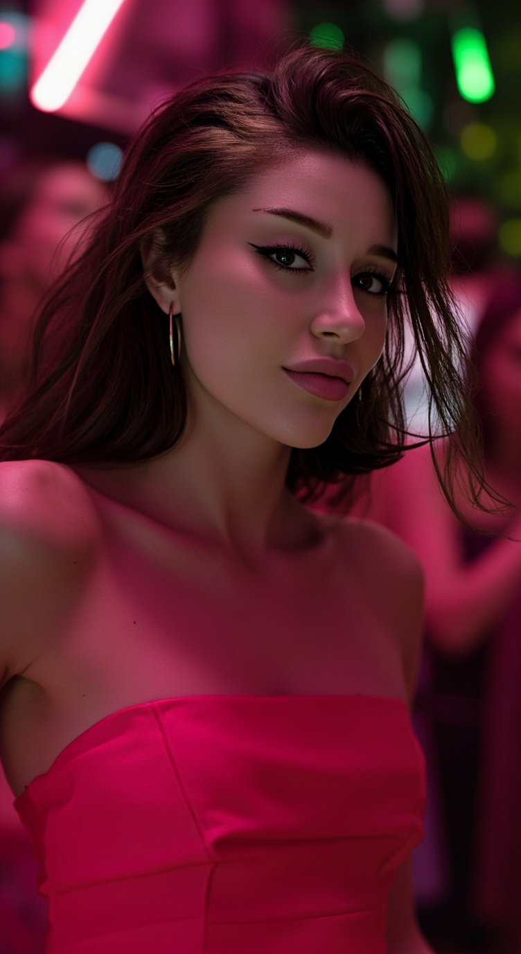ai character: Amber background