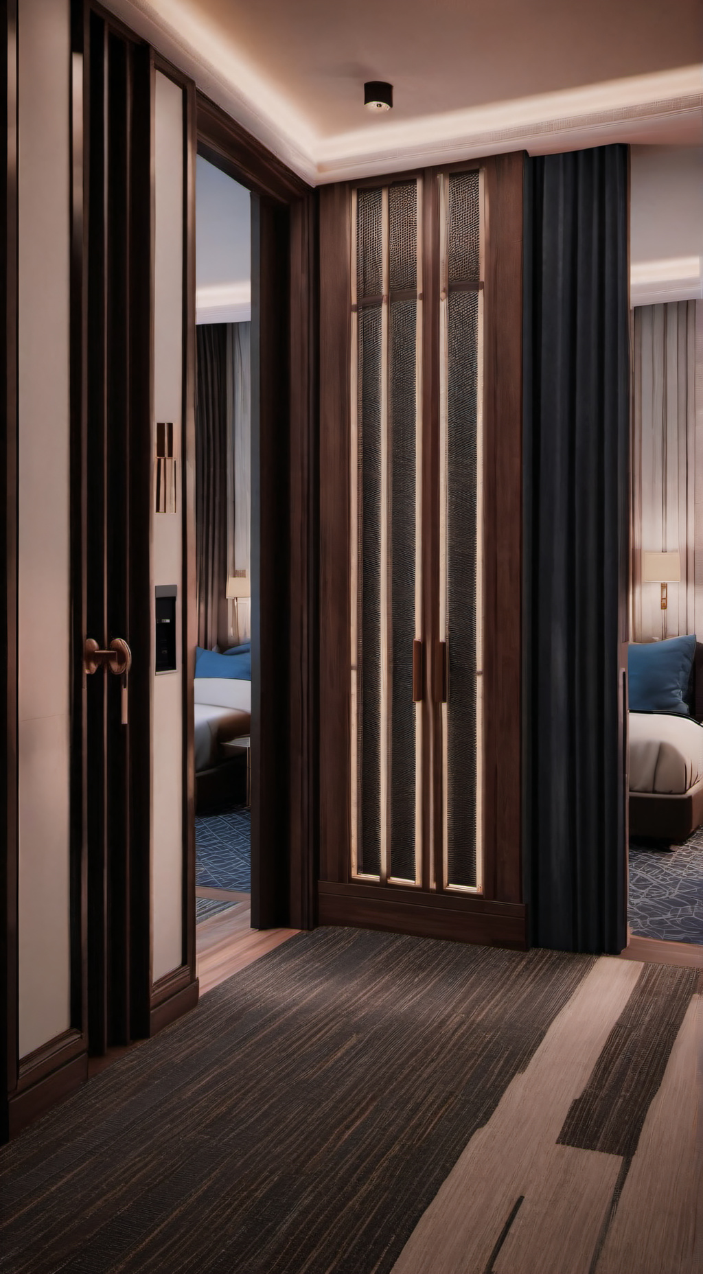 ai character: build a hotel background