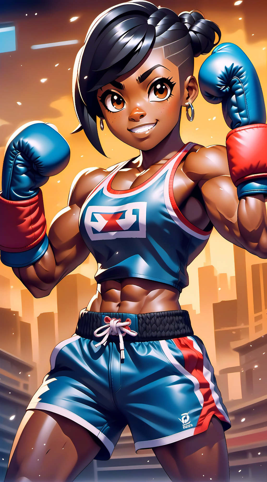 ai character: Kid Quick background