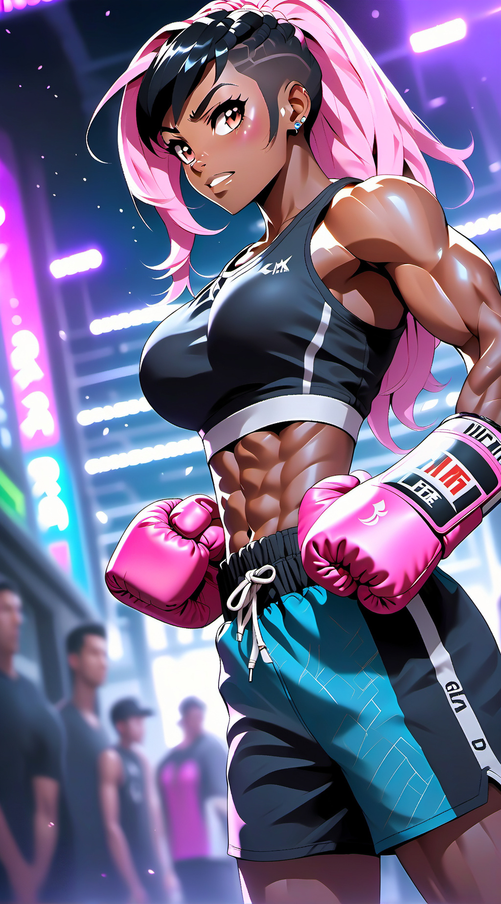 ai character: Ms. Sand Girl background