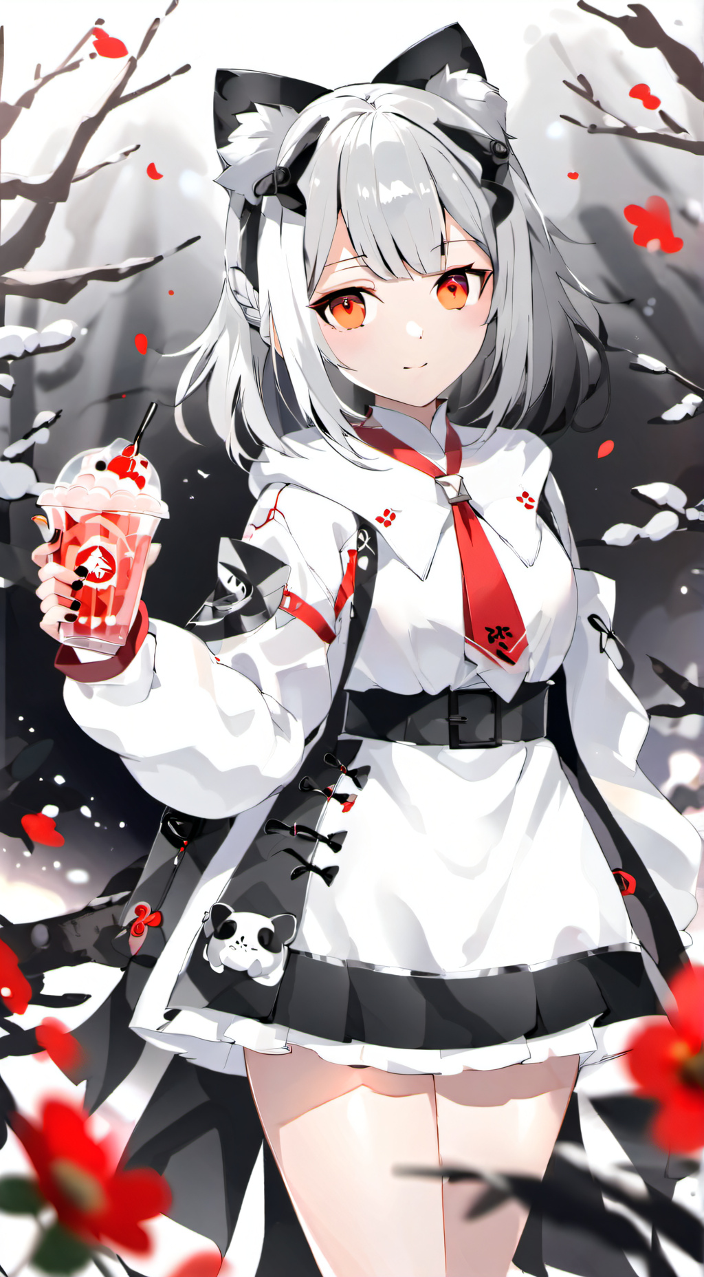 ai character: Sarah shino background