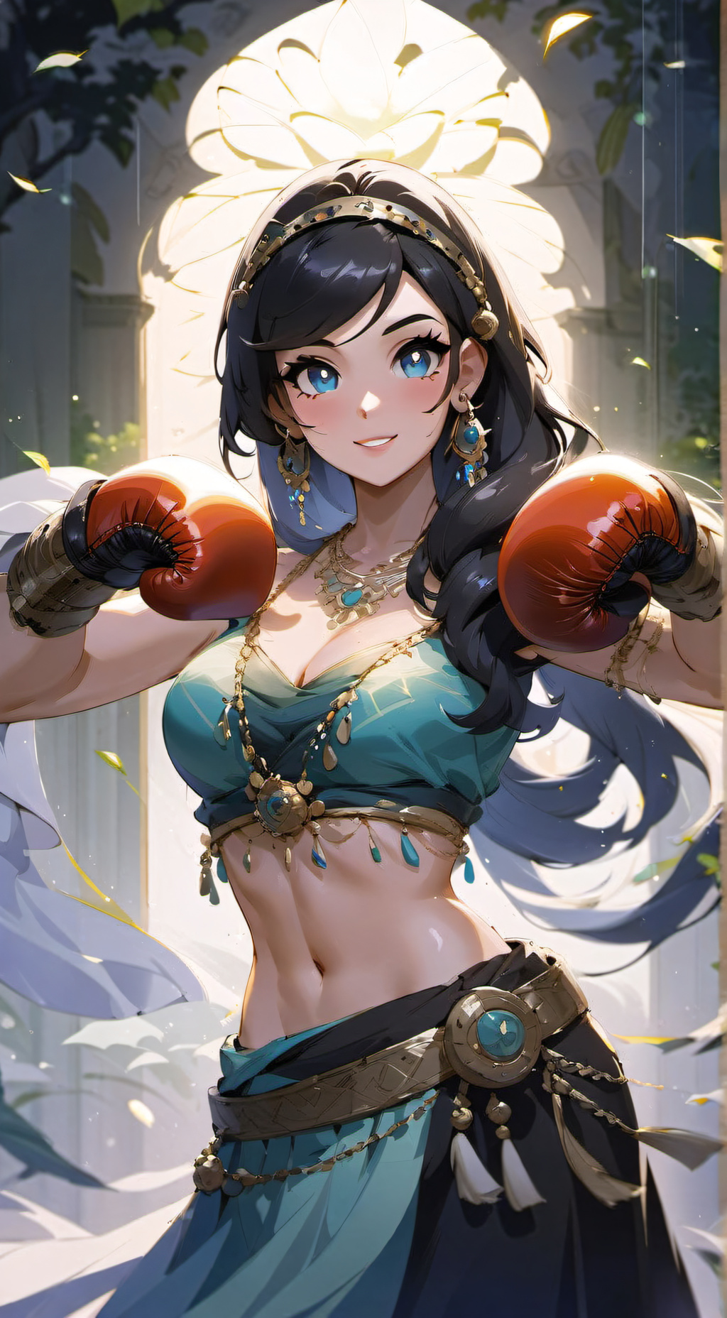 ai character: Great Tigress  background