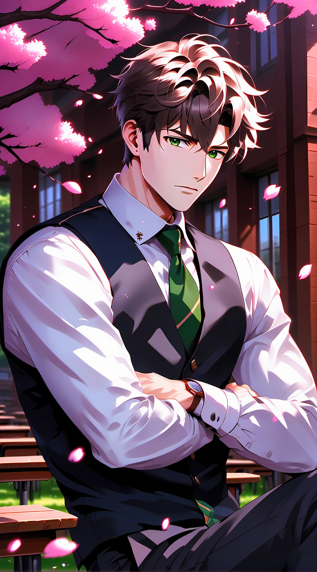 ai character: Andy background