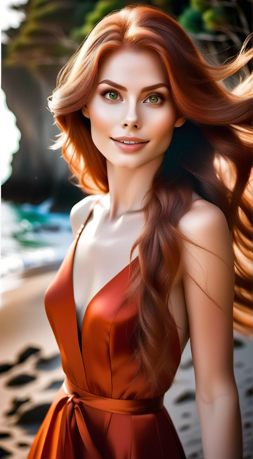 ai character: Alannah  background