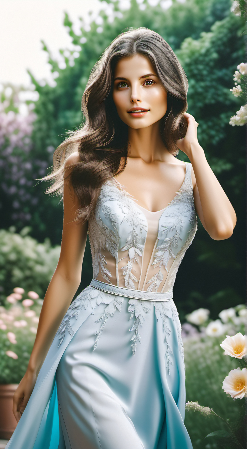 ai character: Annette  background