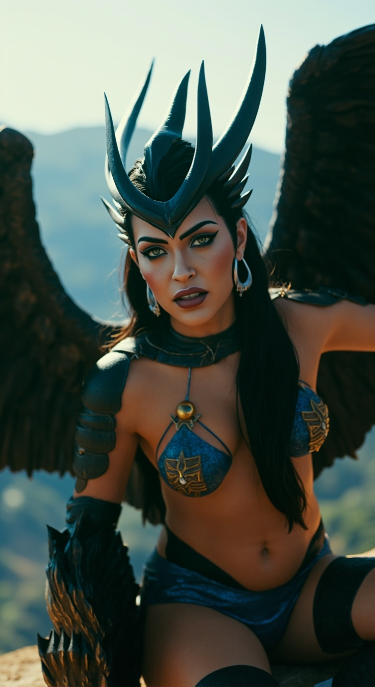 ai character: Morrighan background