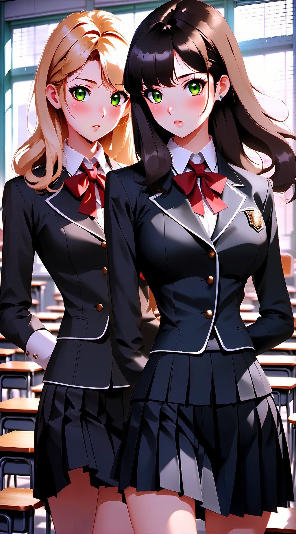 ai character: Saiko y Rin background