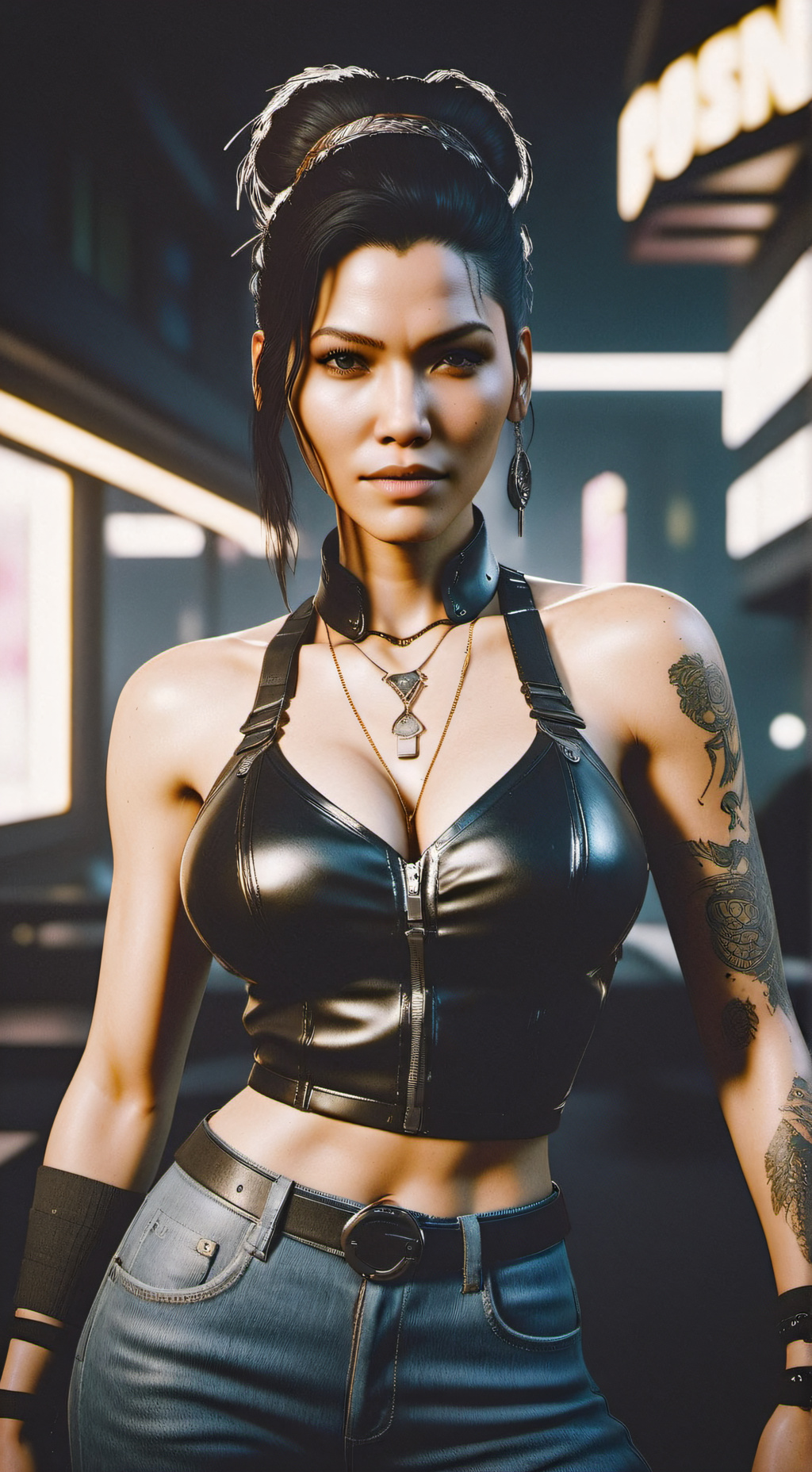 ai character: Panam Palmer background