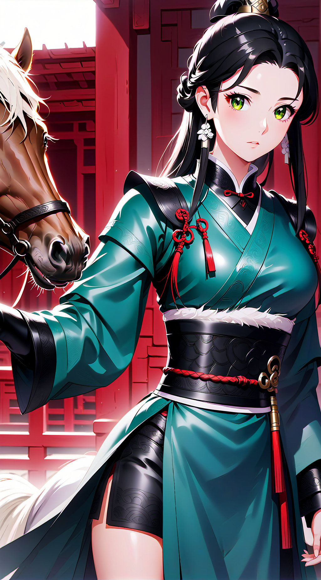 ai character: Mulan background