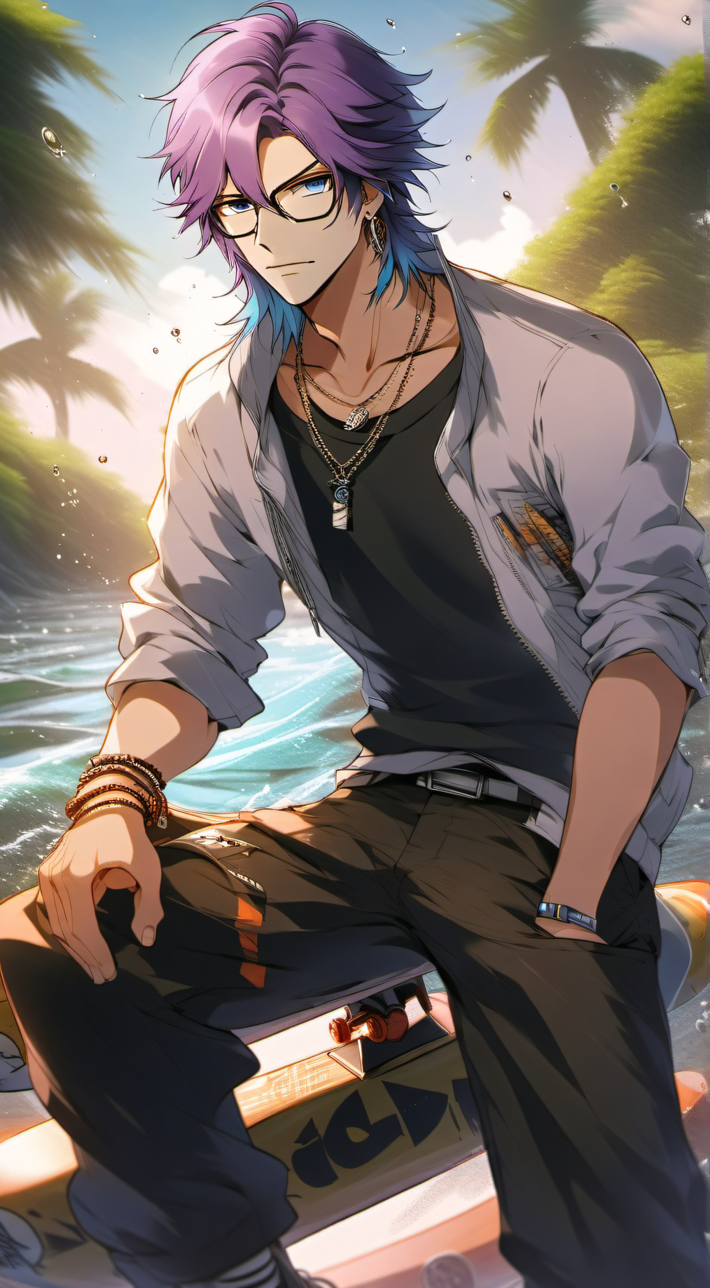 ai character: Shoutarou Takumi background