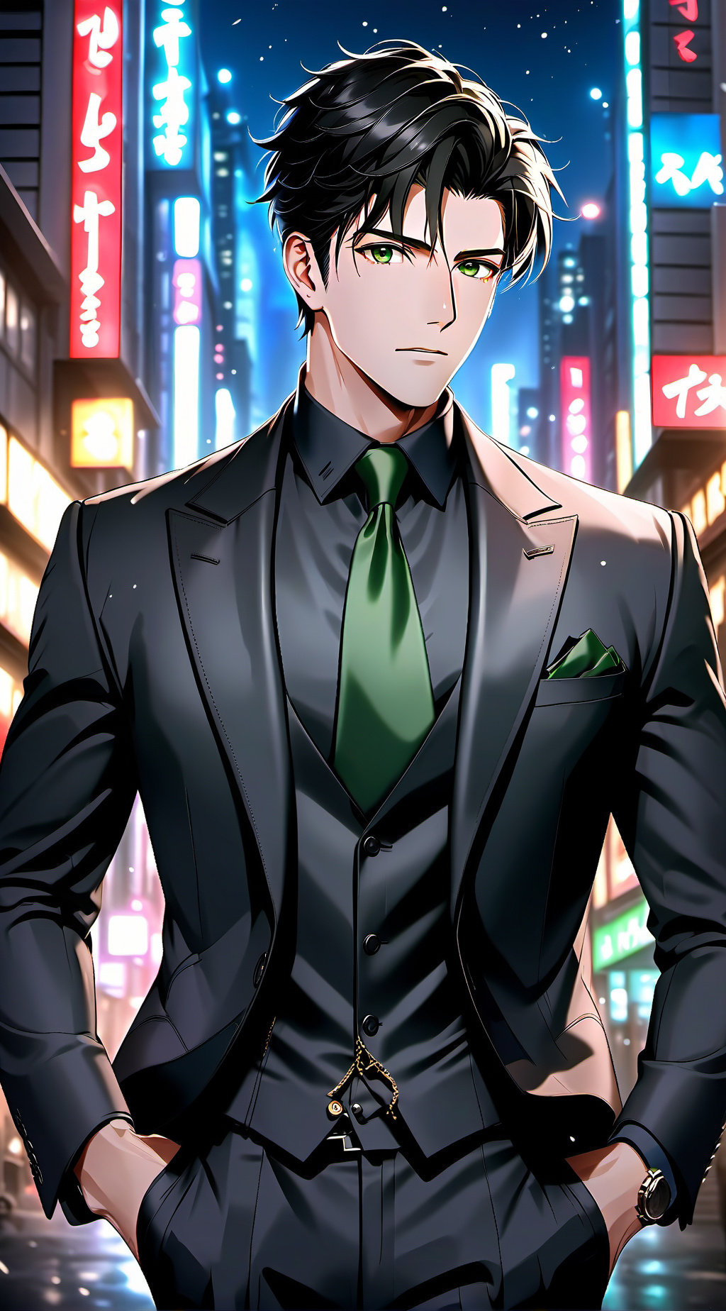 ai character: Leo background