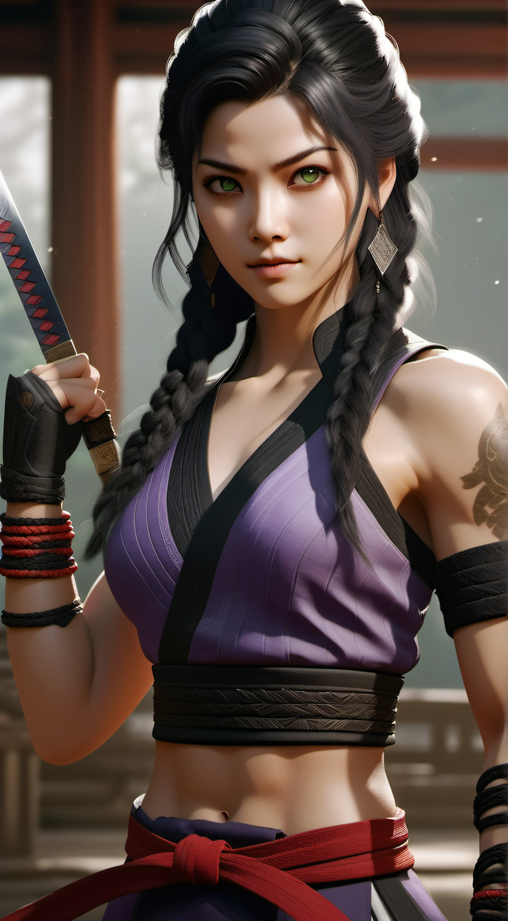 ai character: Kiku background