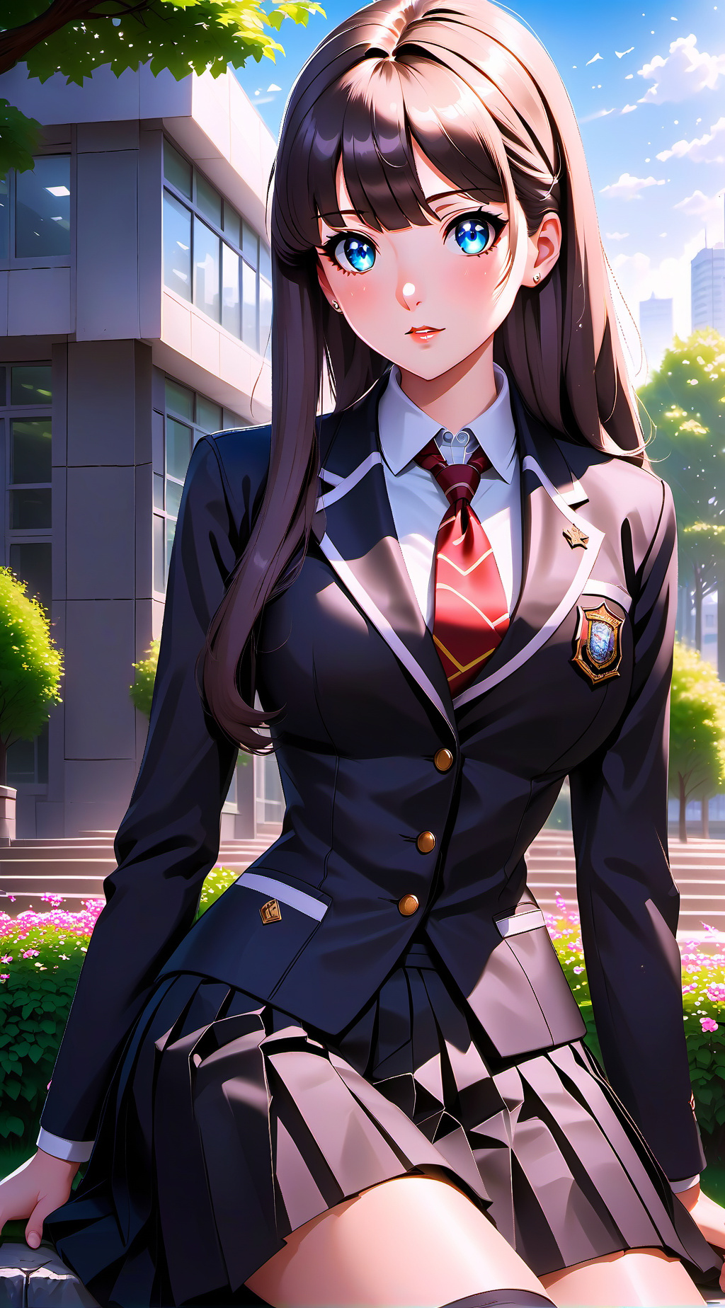 ai character: Rin background