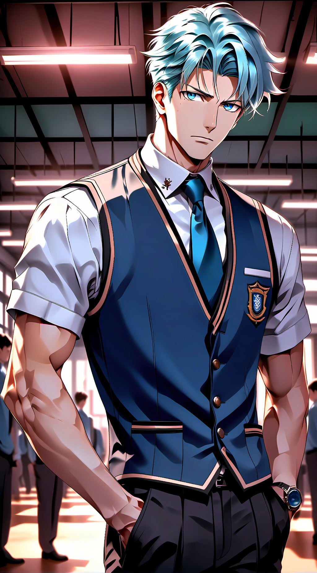 ai character: Lee Chen background