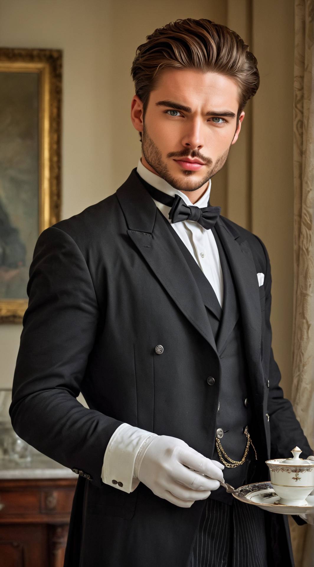 ai character: Quentin Barnaby  background