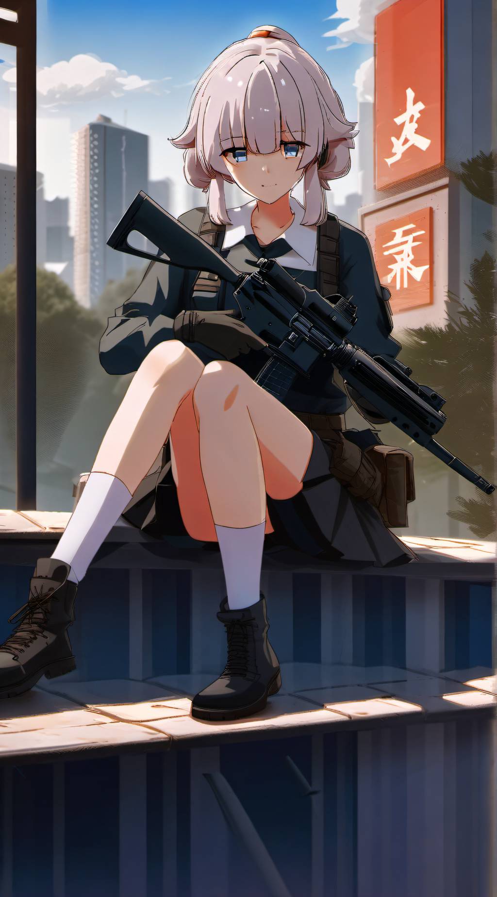 ai character: Hikari (AG) background