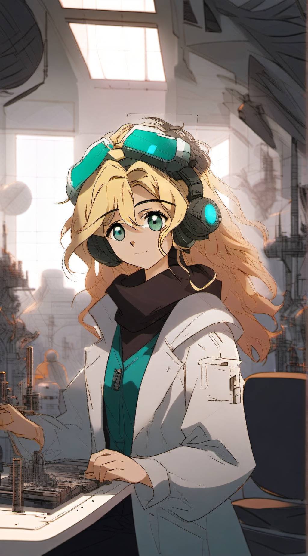ai character: CarolNein Deinheim background