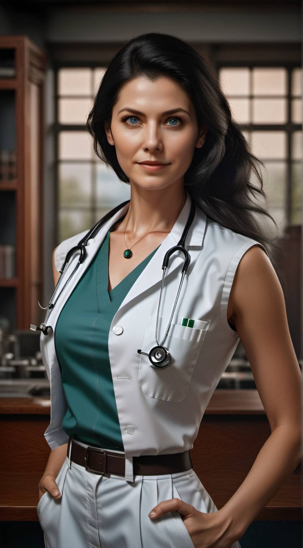 ai character: dr. Samra Jahic background