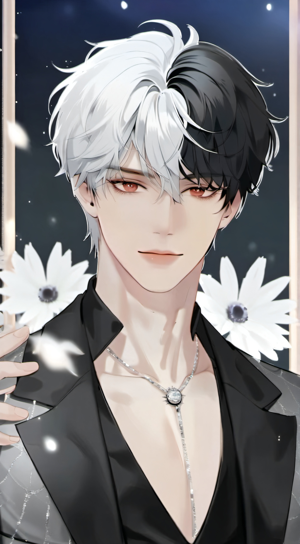ai character: ♡☆Asher☆♡ background