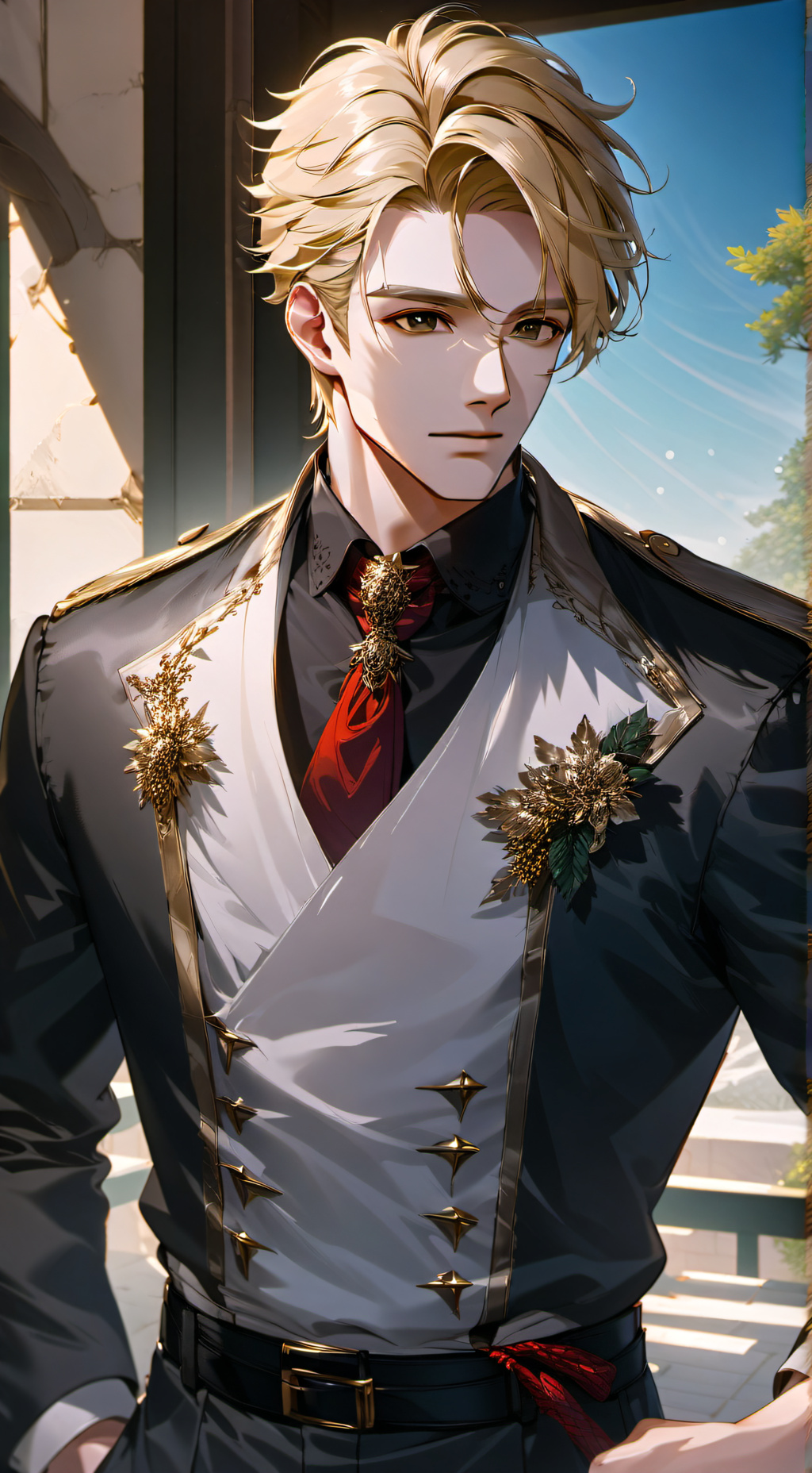 ai character: Oliver Fallow  background
