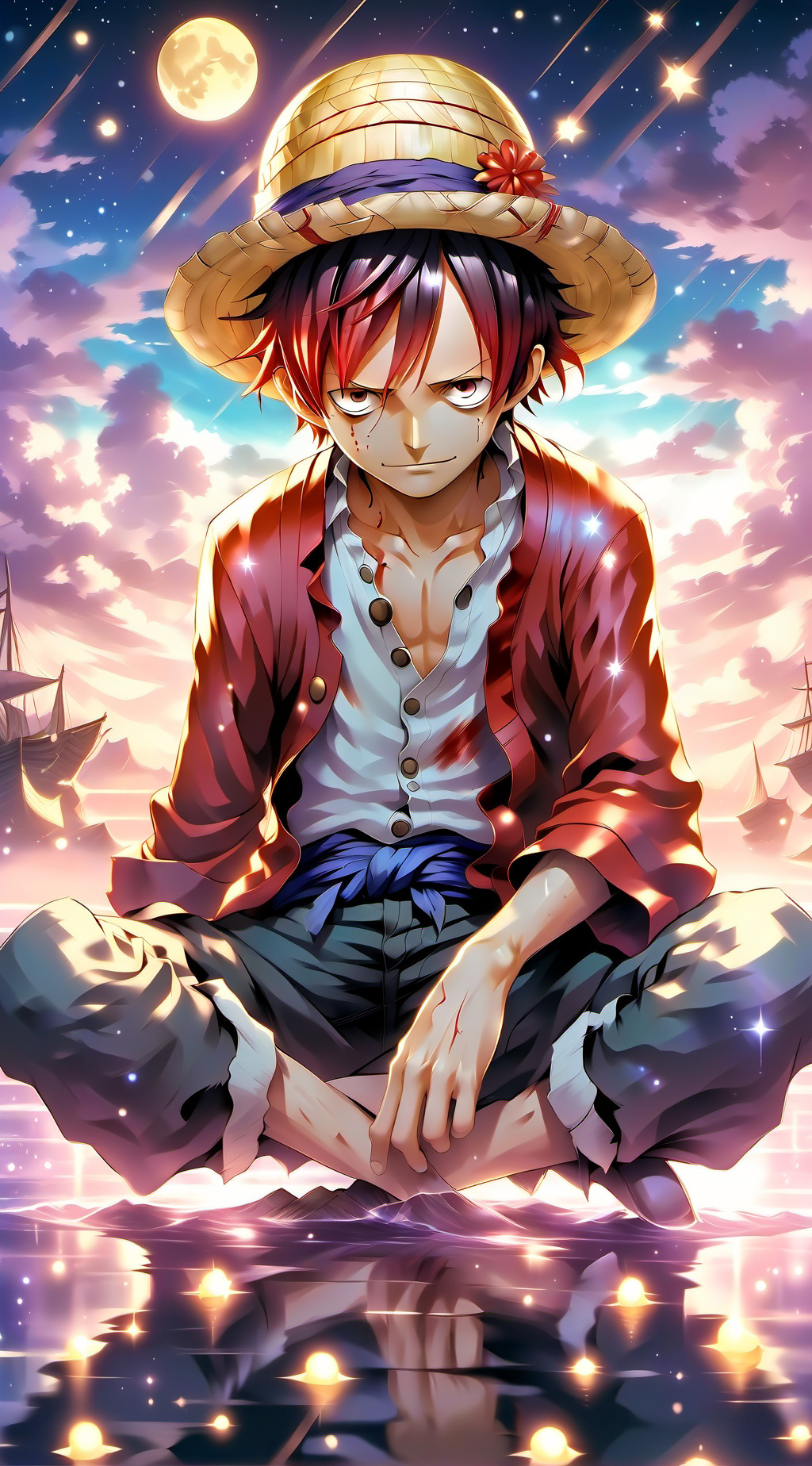 ai character: The Young Shanks background