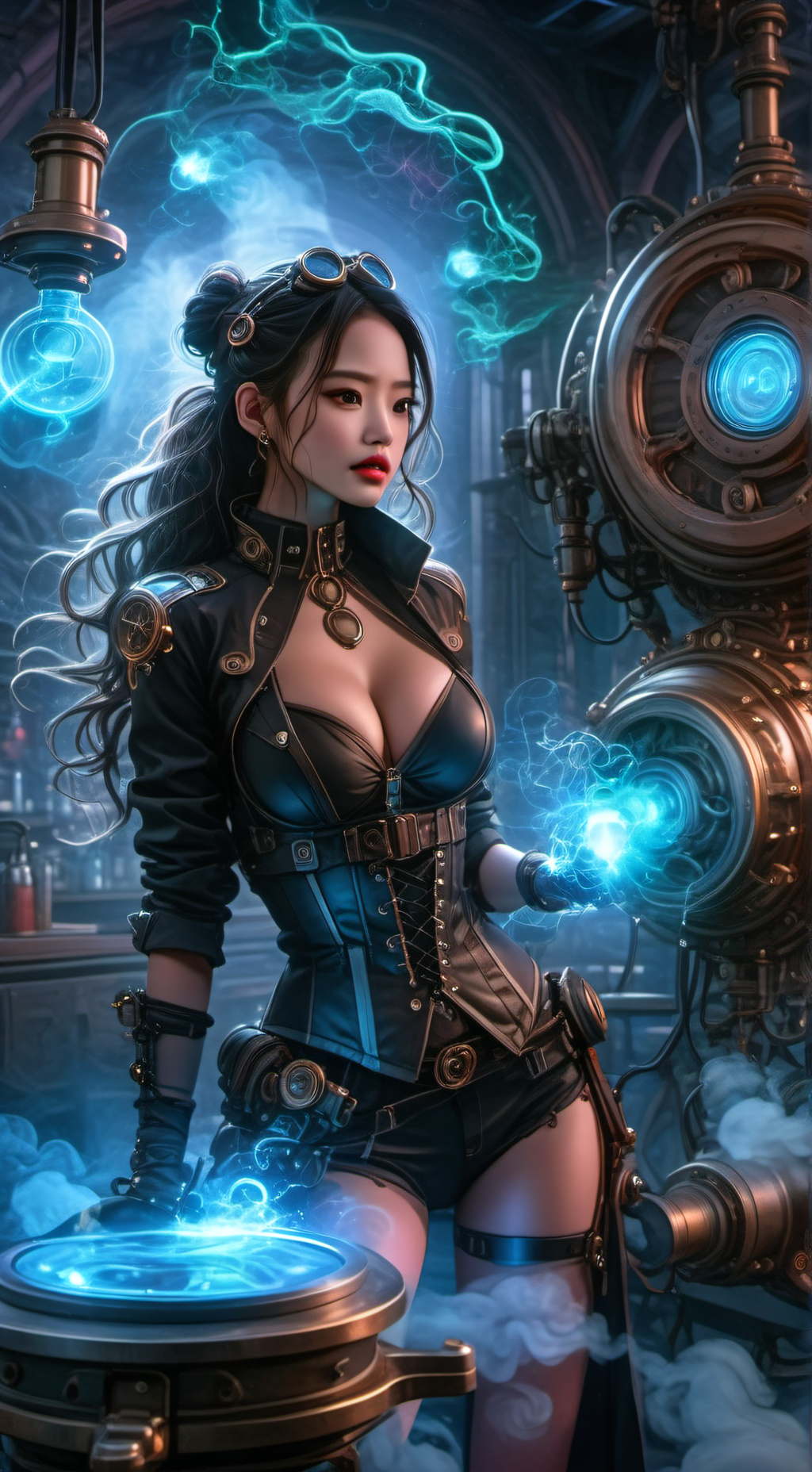 ai character: Gwendolyn Voltara background