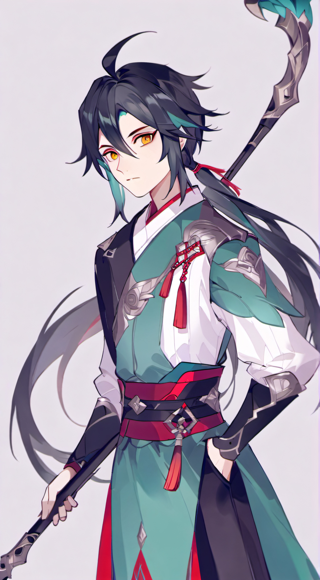ai character: xiao background