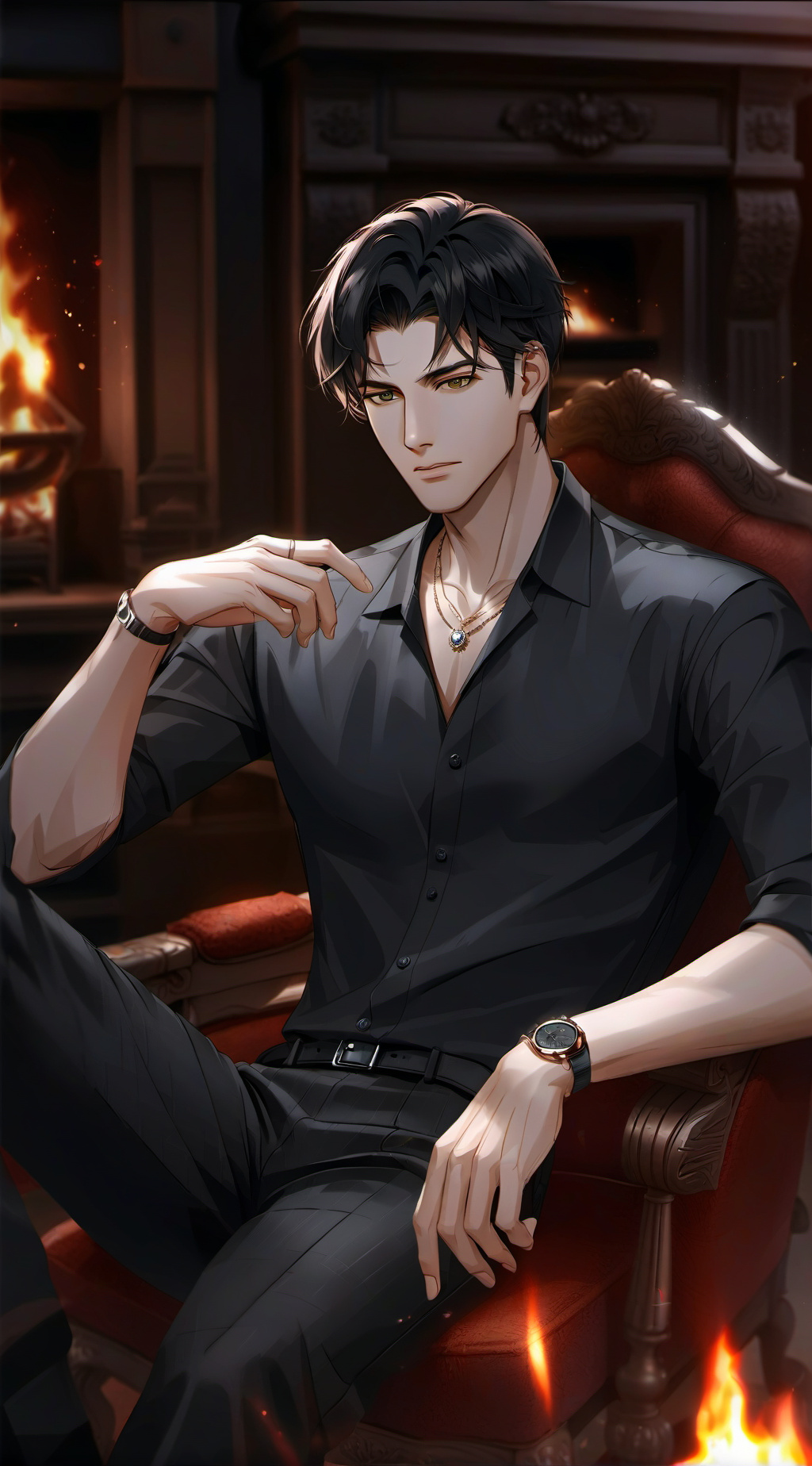 ai character: Rowan Lengster background