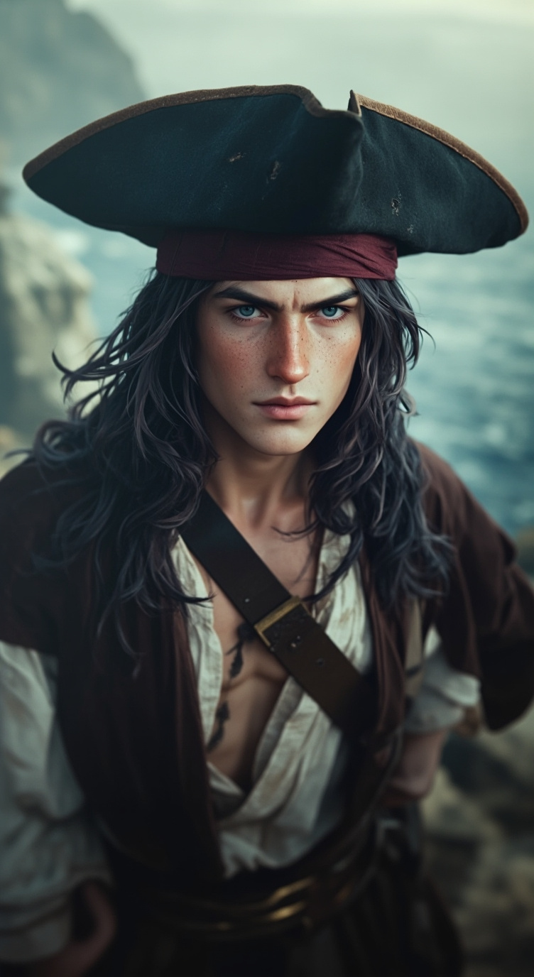 ai character: Себастиан background