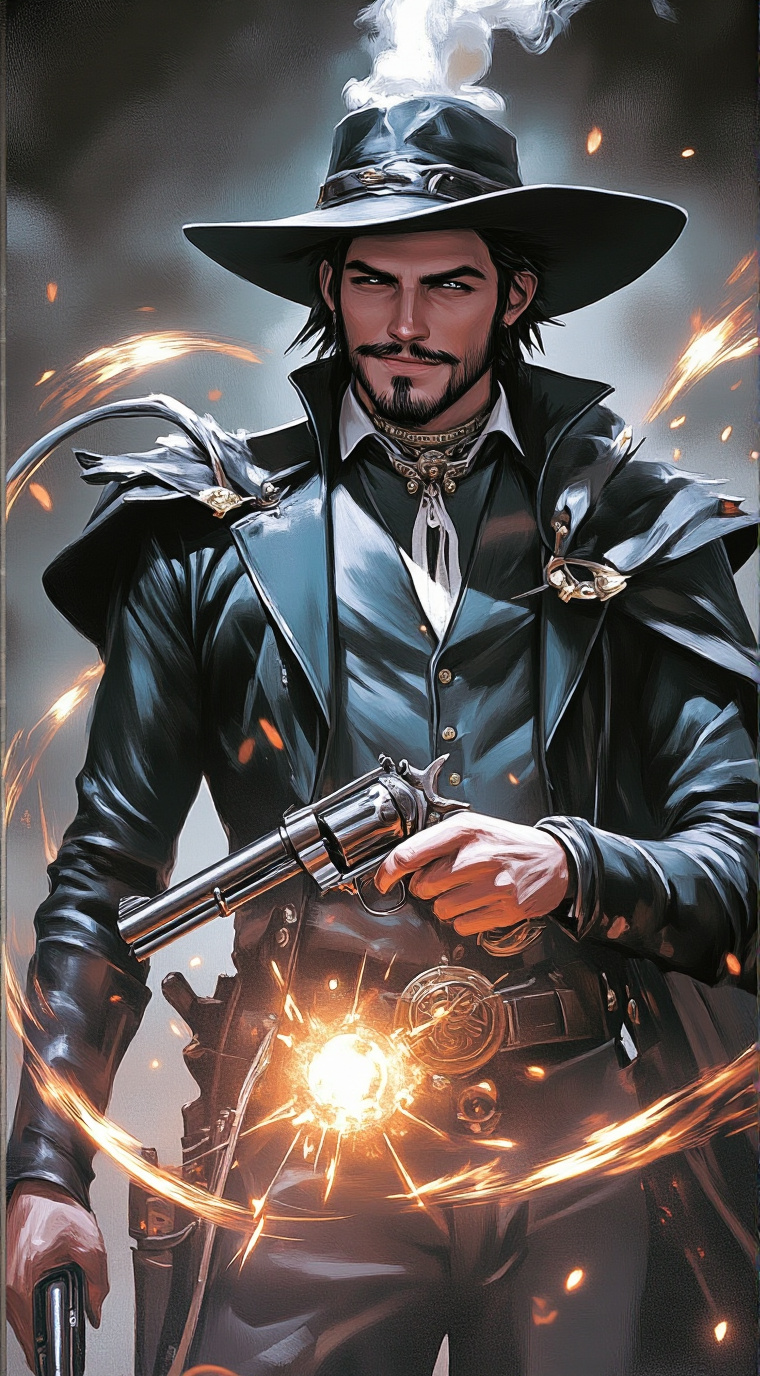 ai character: Jesse James background