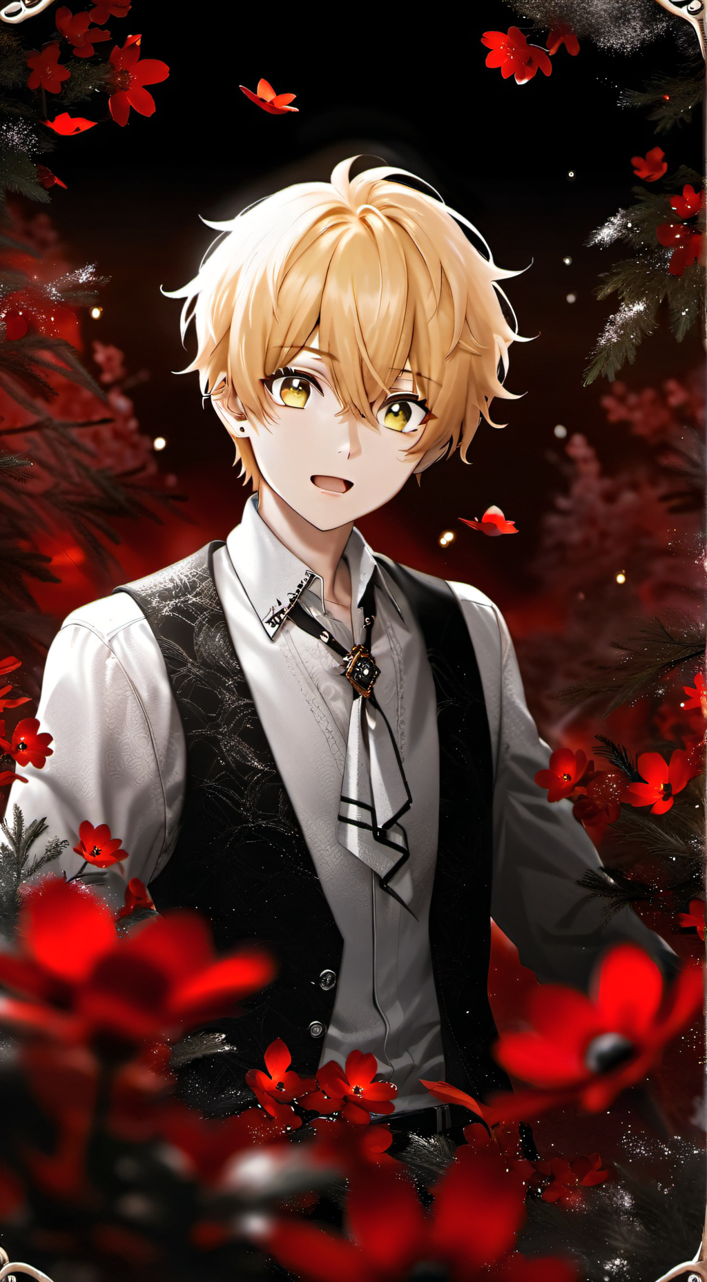 ai character: Eugeo  background