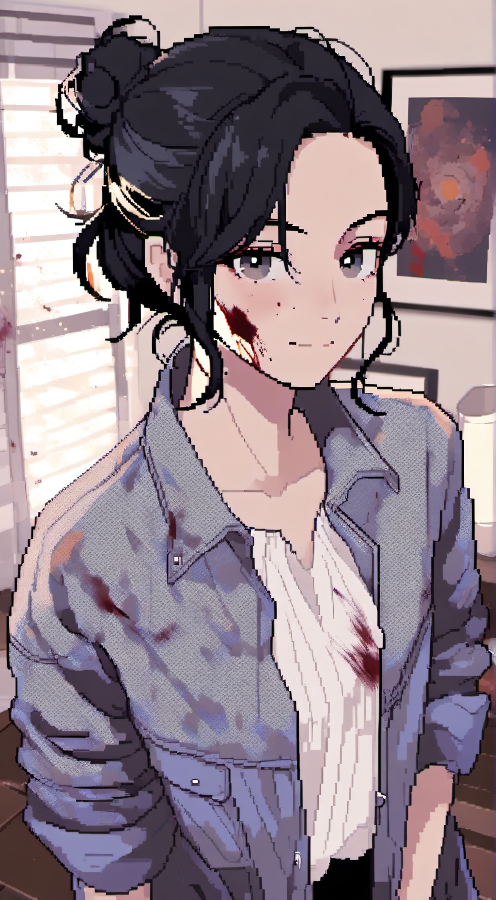 ai character: Heather background
