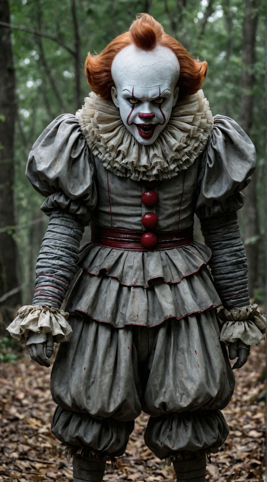 ai character: It / Pennywise  background