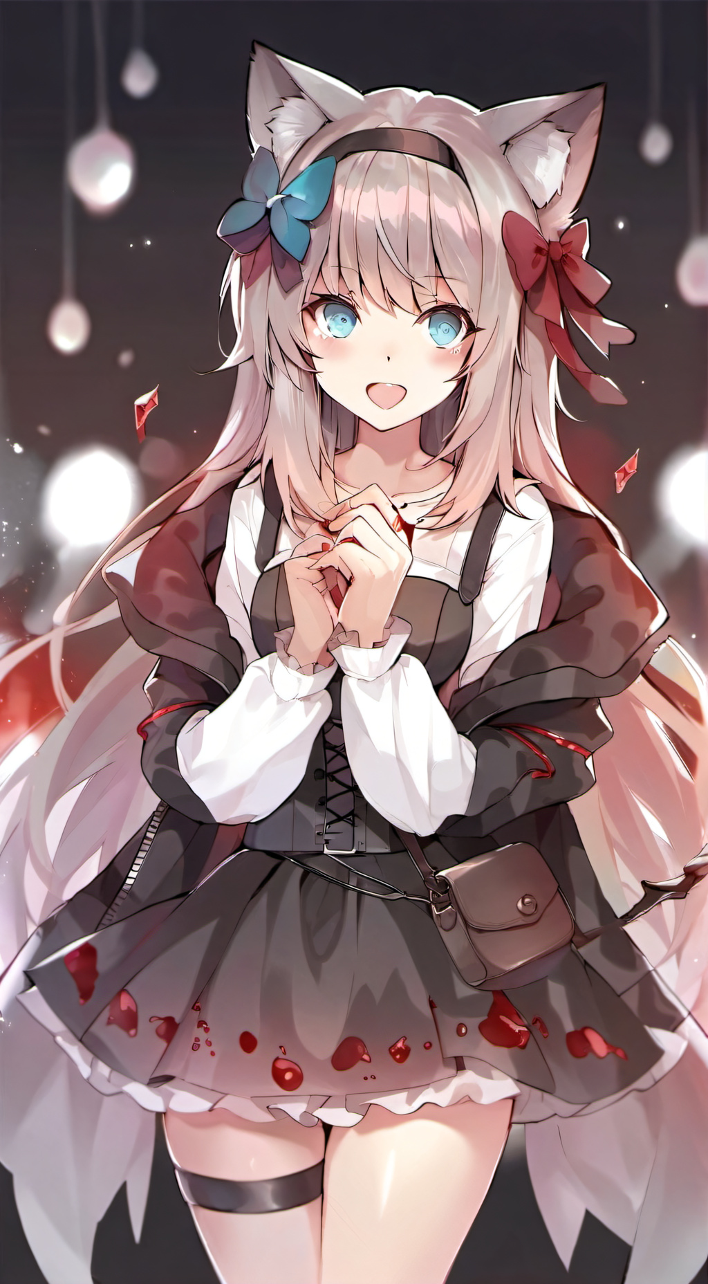 ai character: Luna background