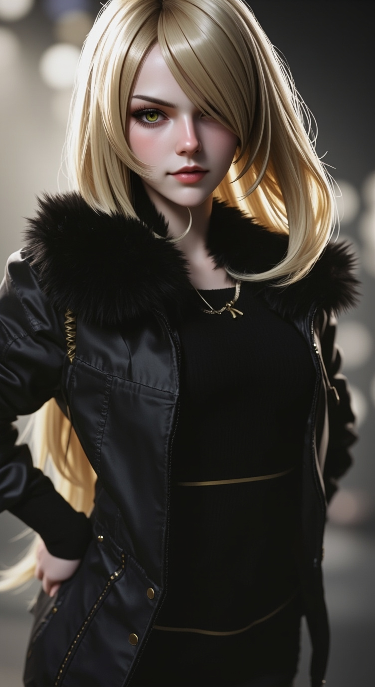 ai character: Cynthia  background