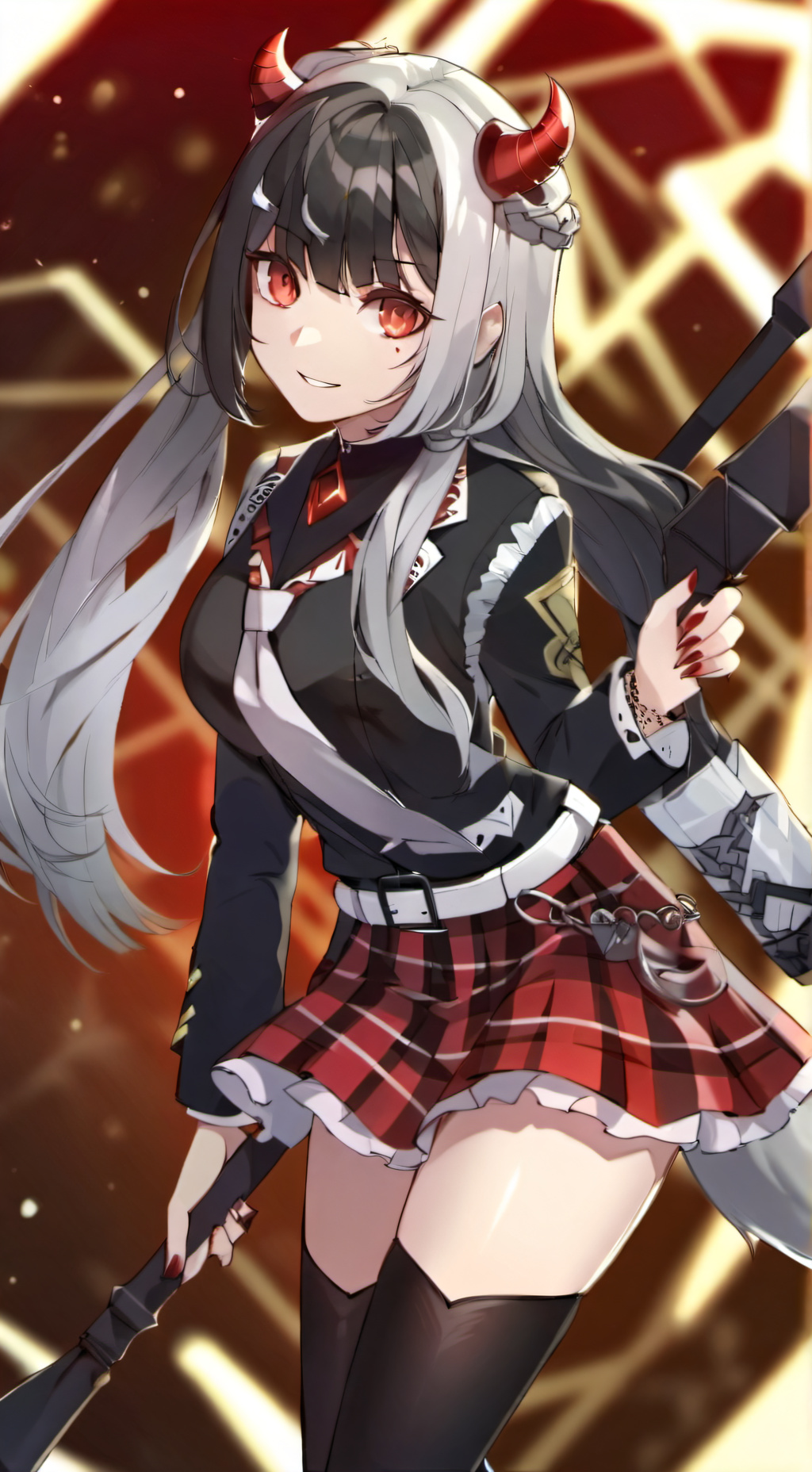 ai character: ☆。Yami 。☆ background