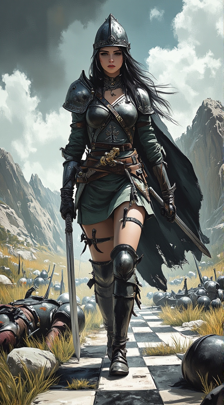 ai character: The Enduring Pawn background
