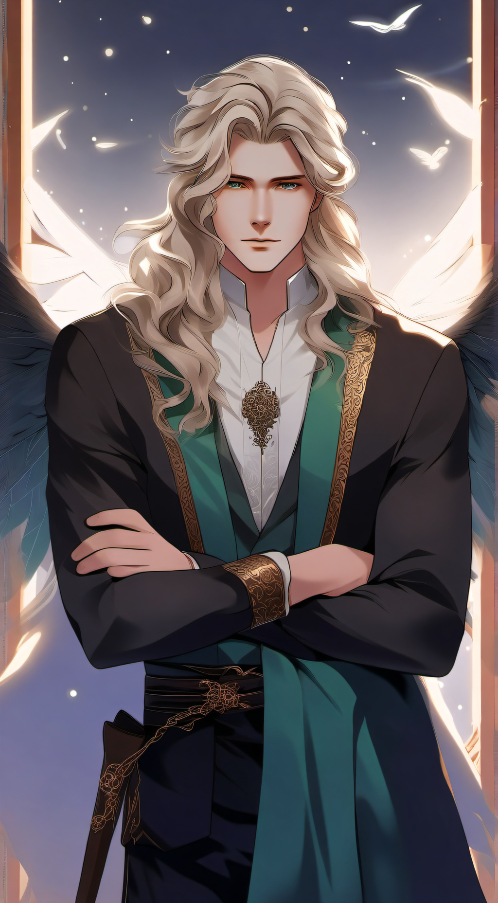 ai character: Lucas   background