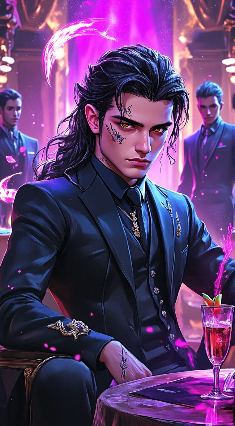 ai character: Leo background