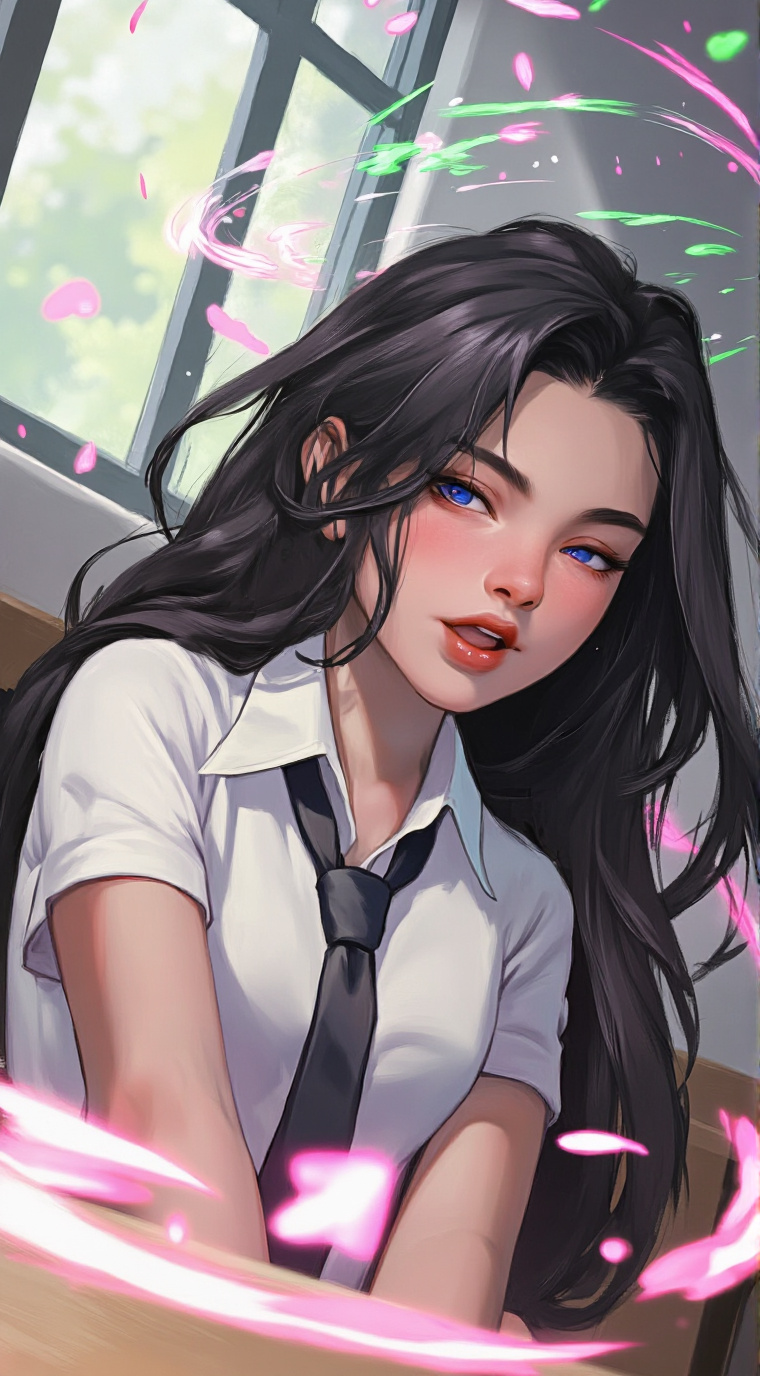 ai character: Poke background