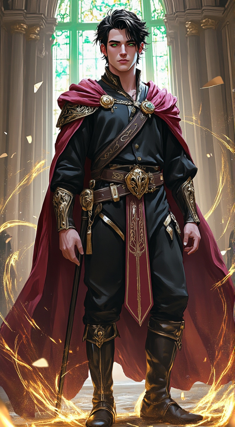 ai character: Marcos background