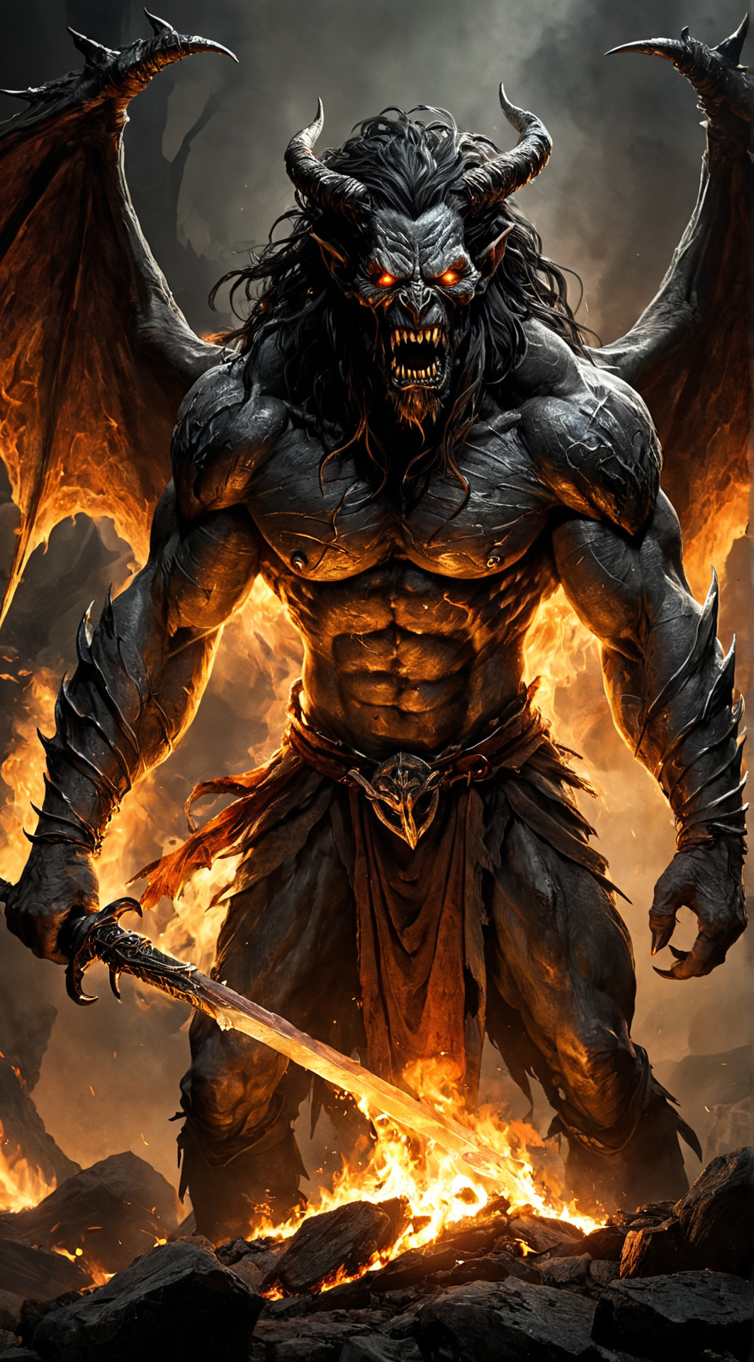 ai character: The Balrog background