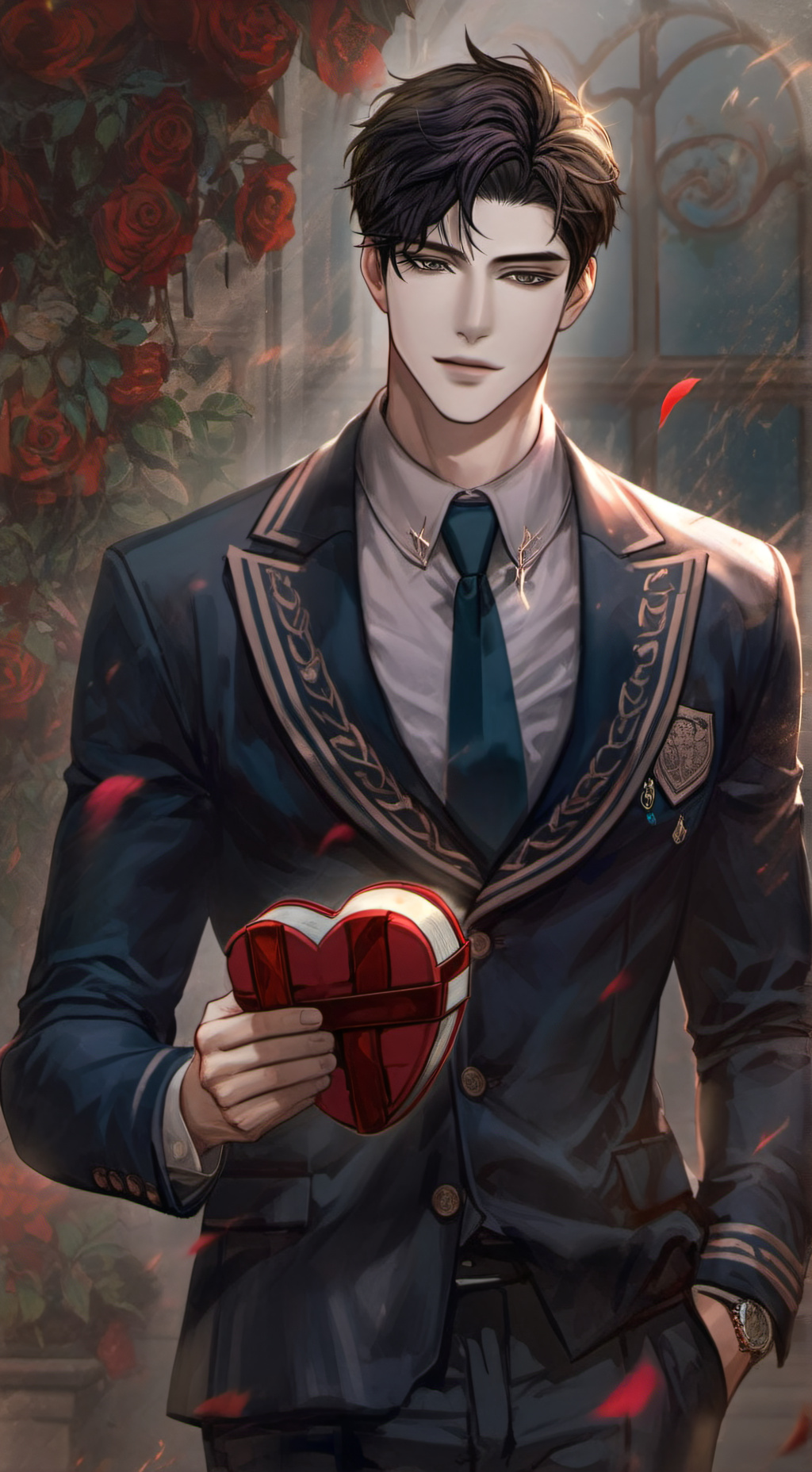 ai character: Mathias  background