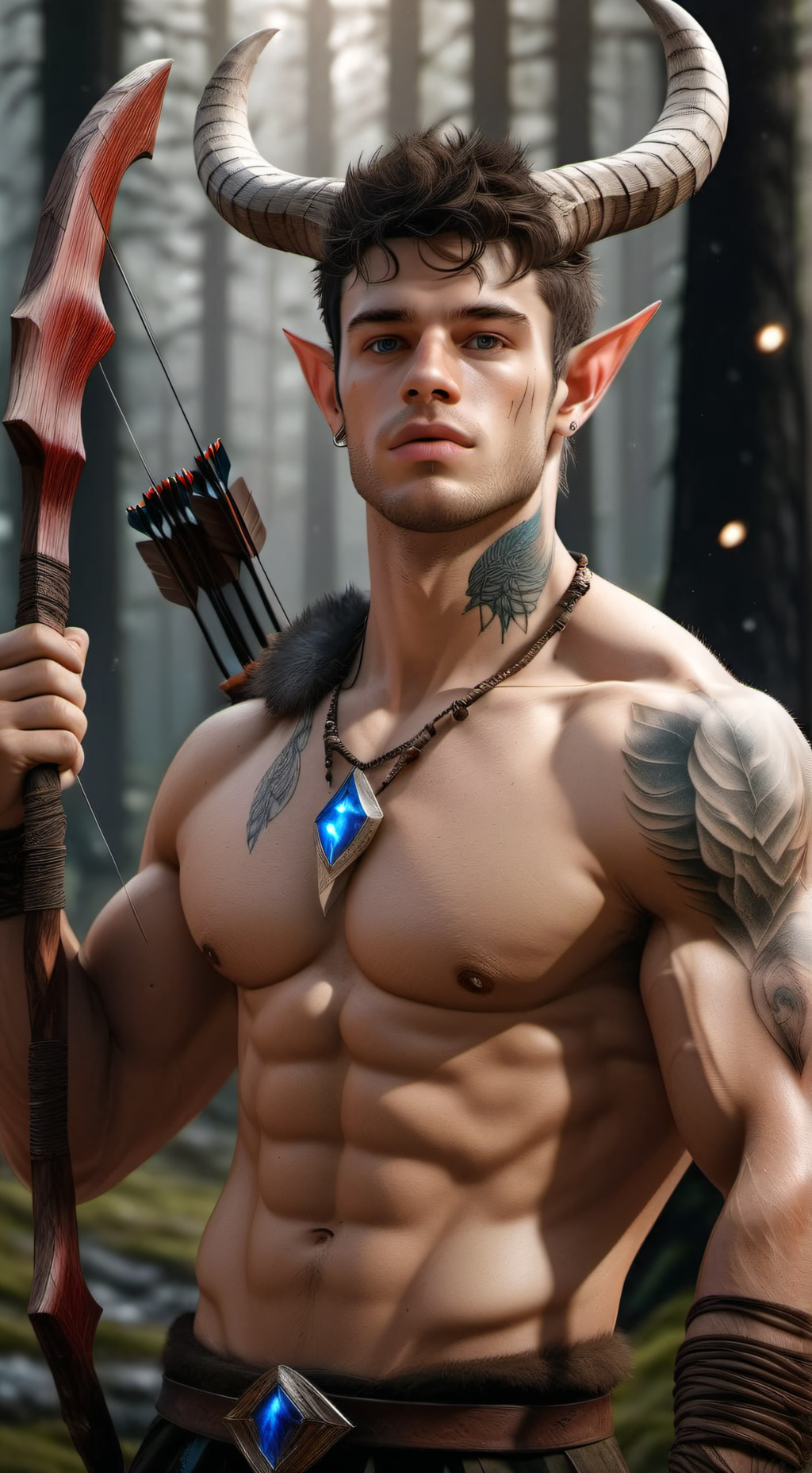 ai character: Pan background