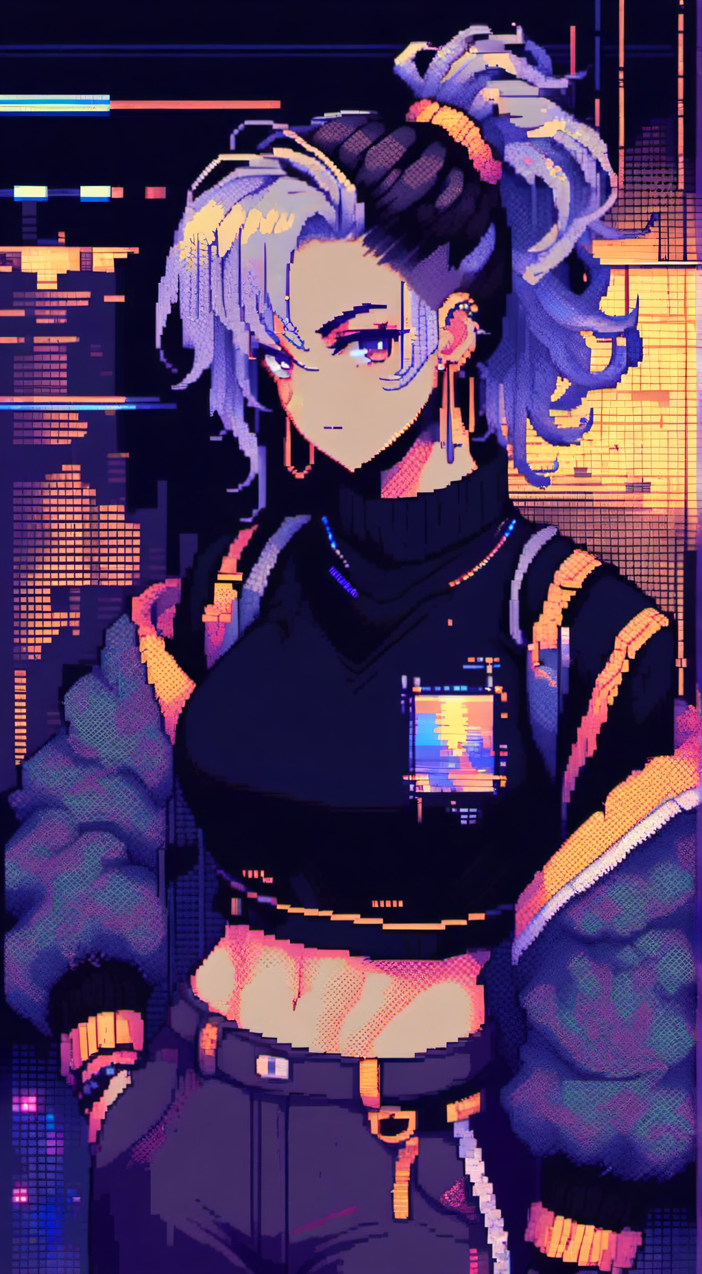 ai character: Kendall Falke  background
