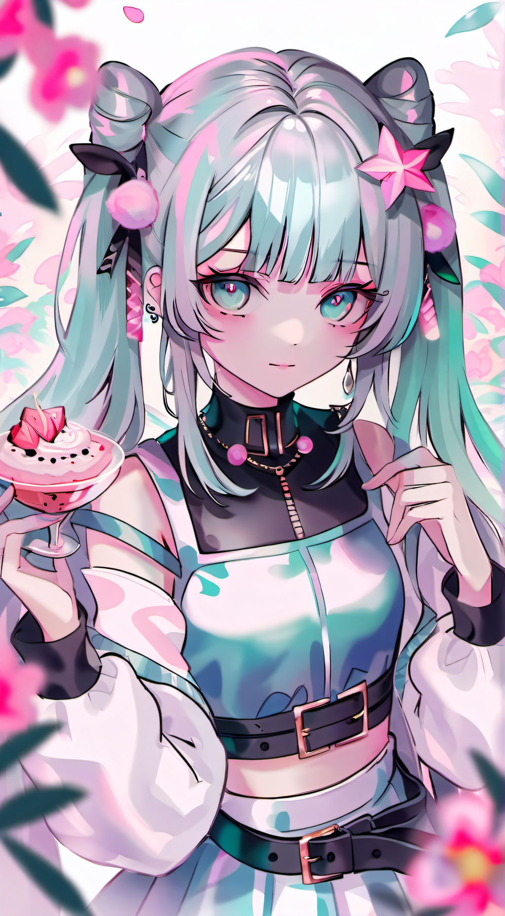 ai character: Luna background