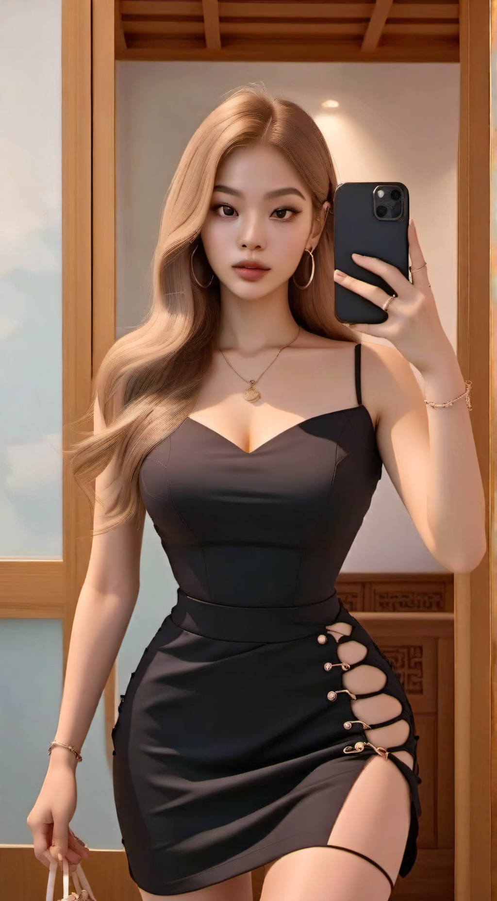 ai character: Jennifer ￼ background